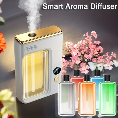 Ultrasonic Essential Oil Diffuser & Humidifier with Auto Shut-Off, Quiet Aromatherapy for Home Bedroom Office – Choose Hilton Gardenia Ocean Shangri-La Encounter Scent Bundle