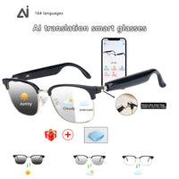 UF04 Gold Translation Glasses + Photochromic Lenses