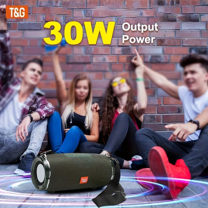 TG187 IPX4 Waterproof Outdoor Bluetooth Speaker | Dual Speakers, 4800mAh Rechargeable Battery, TWS Stereo Pairing, High Volume Portable Wireless Boombox for Party, Picnic, Camping & Stage