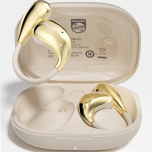 Philips TAT2769 Sports Earbuds 360° Spatial Audio Bluetooth 5.4 Wireless Earbuds 20H Playtime Hi-Fi Bass Secure Fit IPX Sweat-Resistant Gym Running Headset