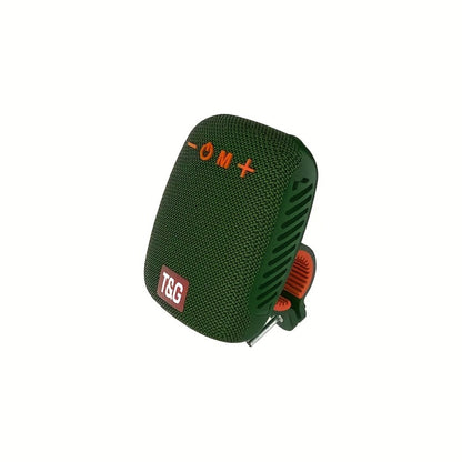 T&G 392 IPX5 Waterproof Cycling Bluetooth Speaker – Compact Outdoor Wireless Speaker with TWS Stereo, FM Radio, TF Card & USB Drive Support, Type-C Charging, Compatible with Phone & Tablet