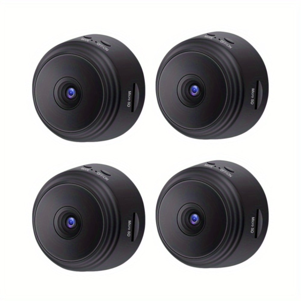Wide-Angle Security Camera 1080P Rechargeable Battery, Multi-Pack 2/4/5/9/12 Options, Dual-Band 2.4G/5G WiFi, USB Charging, Remote Wireless Monitoring – Scalable Home Surveillance System