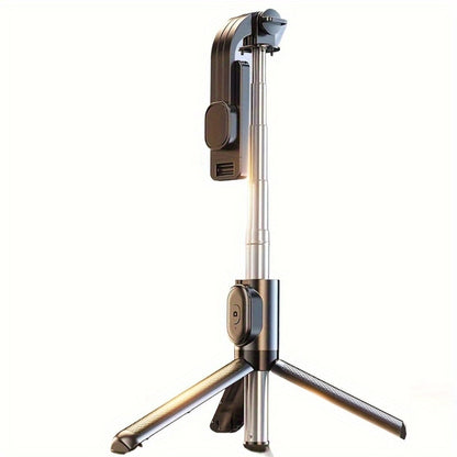 2-in-1 Phone Tripod & Selfie Stick 40 Inch Foldable with Wireless Bluetooth Remote – Portable Extendable Travel Stand for iPhone 16 15 14 13 Android, Vlogging Video Calls Group Photos TikTok YouTube