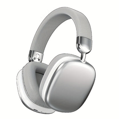 HiFi Deep Bass Noise Cancelling Wireless Earphones with Built-In HD Microphone, Stereo In-Ear Headphones for Travel Office Laptop Phone, Comfortable All-Day Fit, Gift for Men Women