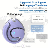 JM16-Intelligent AI Translation-Teardrop Design-Purple