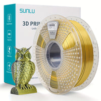 Silk PLA+ Dual Black Golden