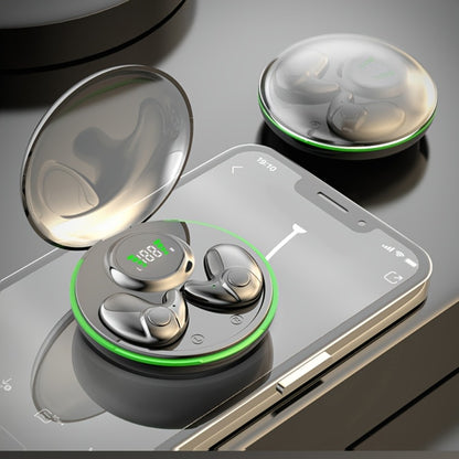 Invisible Sleep Earbuds TWS Hi-Fi Stereo Wireless Bluetooth Digital Screen Ultra-Long Battery 3 Colors for Android Apple Samsung All Smartphones Cycling Running Sports