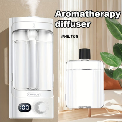 300ml Essential Oil Diffuser 100-Level Mist Control USB Rechargeable – Ultrasonic Soundwave, Auto Shut-Off, Whisper-Quiet Aromatherapy Diffuser for Home Office Bedroom Pet Room, Bundle with Essential Oils