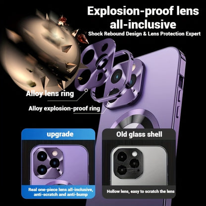 Privacy Screen iPhone Case Anti-Spy Dual-Mode Aerospace Metal Frame MagSafe Magnetic Shockproof Full Body Protection for iPhone 16 15 14 13 12 Pro Max Series – Business Travel Professional