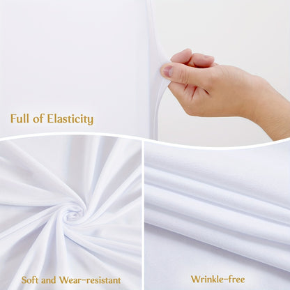 Arch Backdrop 6ft Spandex Photography Background – Stretchable Wrinkle-Free Polyester with Bottom Zipper for Party, Wedding, Gender Reveal & Birthday Photo Booth Prop