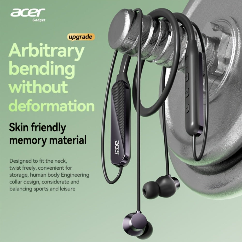 Acer TWS Wireless Earbuds Gaming Mode Low Latency, Noise Isolation Stereo Sound USB-C Charging Long Battery Life, Compatible with iPhone Android Smartphones Tablets for Gaming Workouts Flights Travel