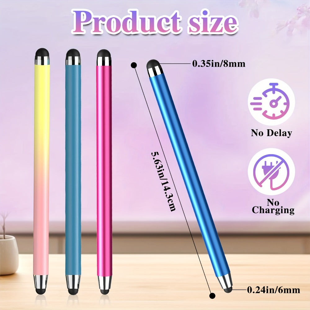 Stylus Pen for Touchscreen 10 Pack – High Precision Capacitive Stylus for Android Smartphones & Tablets, Compatible with iPad Samsung Galaxy Tab iPhone, Perfect Student & Back-to-School Gift Idea