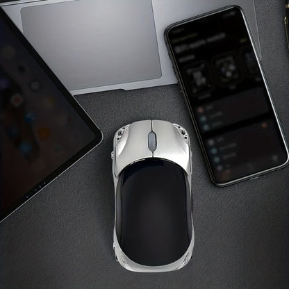 Novelty Car Shaped Computer Mouse Wired USB Optical – Creative Desk Accessory for PC, Laptop, Desktop & Notebook | Unique Gift for Car Lovers, Gamers & Office Workers | Black & Red