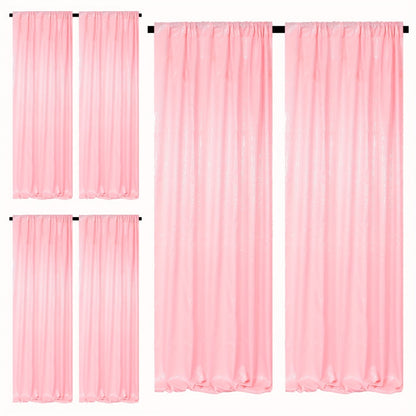 Sequin Backdrop Curtains 2FTx8FT Glitter Photography Background Panels for Party Wedding Birthday Stage Decoration Gold Yellow Shimmer Curtain Set 4 6 10 Panels Available