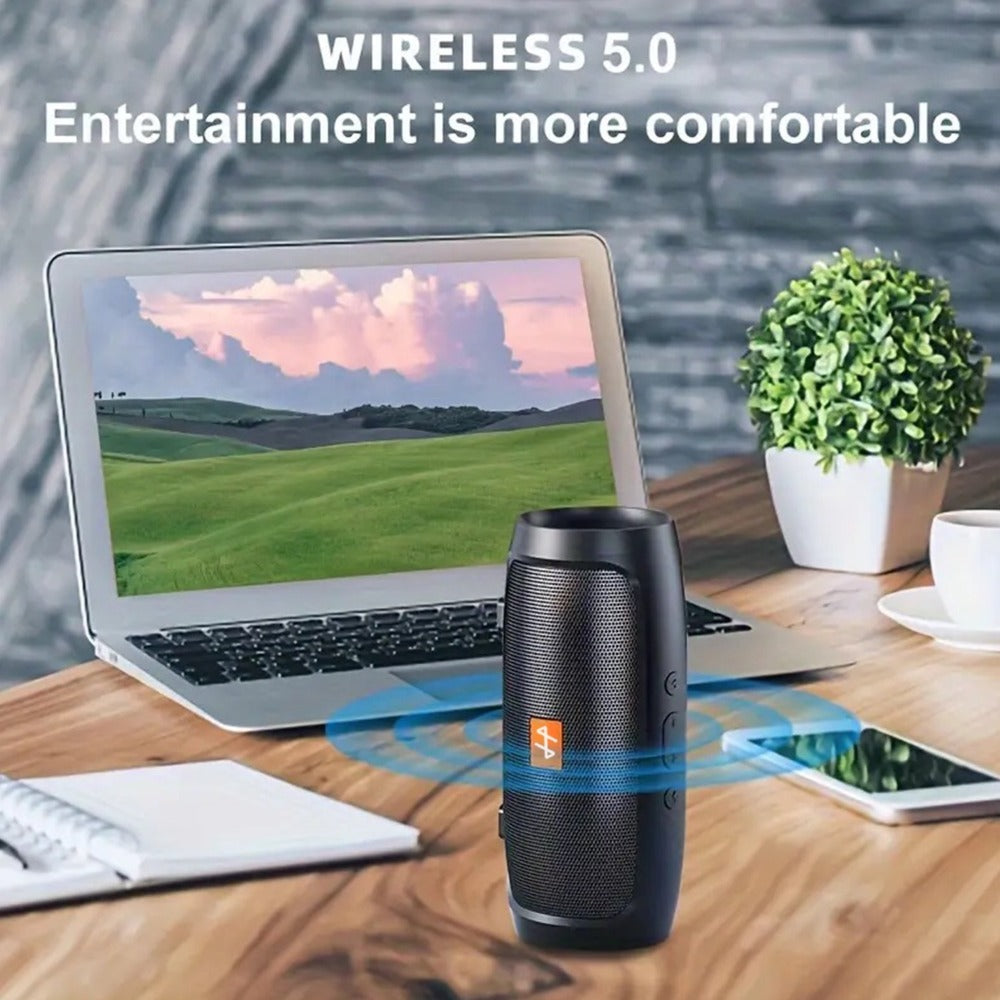 Compact Wireless Bluetooth Speaker Stereo Sound USB Rechargeable Lithium Battery Multiple Colors Portable Mini Speaker for Smartphone Tablet Travel Home Outdoor