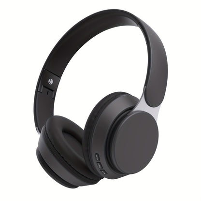 HD Foldable Over-Ear Headphones Wireless Built-In Mic Compatible PC Tablet Smartphone School Travel Gaming Lightweight Adjustable Headset Kids Adults