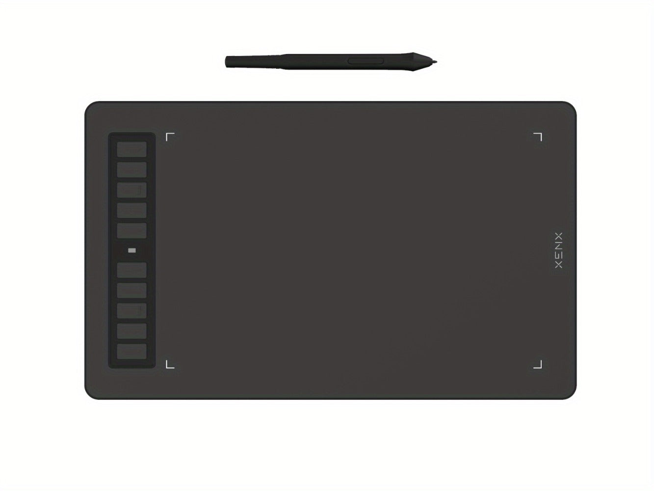 XENX Graphics Drawing Tablet 10 x 6.22 Inch, 8192 Pressure Sensitivity Battery-Free Passive Stylus, 10 Customizable Hotkeys, Compatible with Mac Windows Android, Wacom Alternative for Digital Art Illustration Design Online Teaching