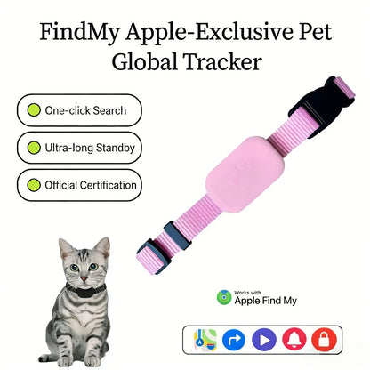 Pet GPS Tracking Collar Dual-System Smart Positioning – Anti-Lost Adjustable Collar Tracker for Cats Dogs & Puppies, Real-Time Location, Lightweight & Durable Design