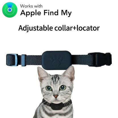 Pet GPS Tracking Collar Dual-System Smart Positioning – Anti-Lost Adjustable Collar Tracker for Cats Dogs & Puppies, Real-Time Location, Lightweight & Durable Design