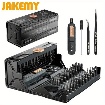 180-in-1 Precision Screwdriver Set – Magnetic Professional Repair Kit for Laptop, Phone, Camera, Tablet, Game Console & Glasses, Angular Container Case Design