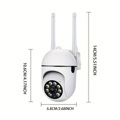 6-Pack Indoor Security Camera 1080P Full HD, 355° Pan Tilt, Night Vision, Two-Way Audio, Motion Detection, WiFi, USB Powered, App Control – Home Security System