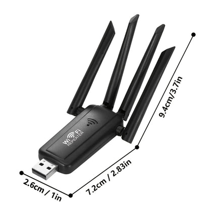 300Mbps WiFi Extender Plug-In Wall Design - Wireless Repeater & Signal Booster for Home Office, Apartment, Basement, Garage, Easy WPS Setup, 2.4GHz Wide Coverage, No Dead Zones