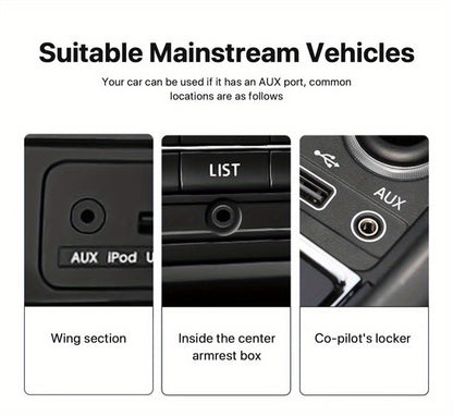 USB C to 3.5mm Audio Adapter with DAC Chip | SUNKANDI TRRS Headphone Jack Converter for iPhone 15 16 Galaxy S24 S23 iPad MacBook & All USB-C Devices – Hi-Fi Car Stereo Cord