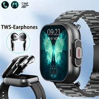 Black Watch + Black Steel Strap