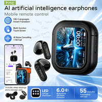 Black Headphones + Sleep Earplugs