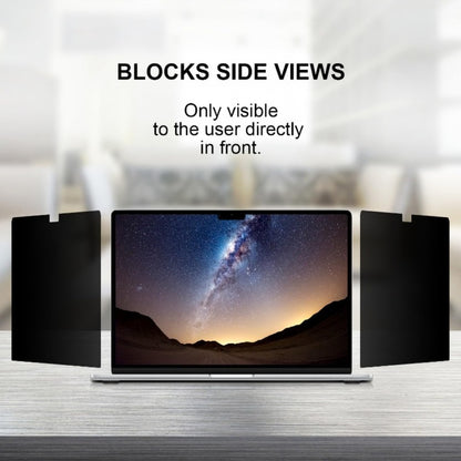 MacBook Air 13.6 Privacy Screen Filter 2022-2025 M2 M3 M4 - Removable Matte Anti-Glare Blue Light Blocking Protector, Anti-Scratch Anti-Fingerprint, Secure Magnetic Attachment, Eye Strain Relief