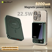 Green 30W fast charge 6000mAh