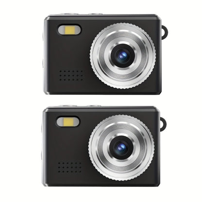 Keychain Mini Digital Camera 16X Zoom Autofocus & Shock-Proof | 2.8-Inch Screen Point-and-Shoot Cam for Travel & Vlog – Ideal Birthday Gift for Adults, Friends & Beginners