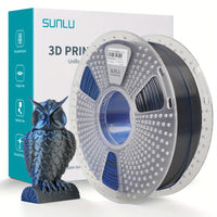 Silk PLA+ Dual Black Blue
