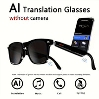 Black Smart Glasses (Sunglasses)